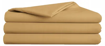 Produktbild von Bettlaken - Spannbettlaken - Baumwolle - Beige - 140g/m2 - 160x200 cm - Hochwertiges