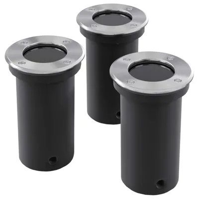 Immagine prodotto di Faretto da terra Lampada da terra Luci da incasso da terra rotonde set da 3