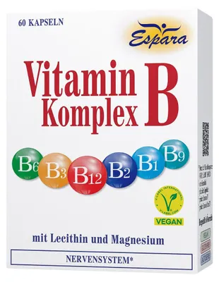 Obrázek produktu pro Espara Vitamin B-Komplex, kapsle, 60 kusů