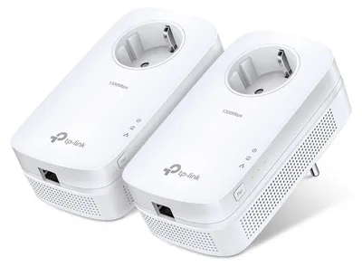 Image de TP-LINK TP-Link TL-PA8010P KIT PowerLine network adapter 1300 Mbit/s Ethernet LAN White 2 pc(s)
