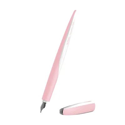 Produktbild von herlitz Kalligraphie-Set my.pen Nicewriter "Glowing Red" Farbe: weiß/rot, aus Kunststoff, für Links- und Rechtshänder