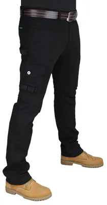 Productafbeelding van Herren jeans met meerdere zakken, cargobroek - Stijlvolle werkkleding