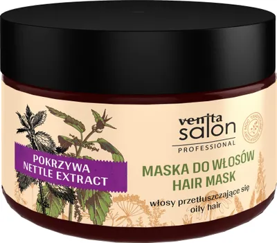 Obrázok produktu pre Maska na vlasy Venita Salon Nettle 500 ml