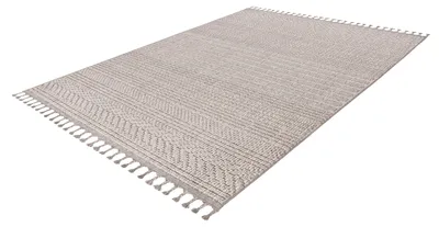 Produktbild von Teppich Reef 125 Silber 80x150 cm – Pflegeleicht & Strapazierfähig