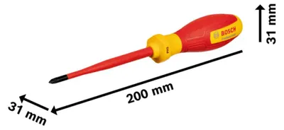 Immagine prodotto di Cacciavite VDE Bosch PH1 1600A02NB8 (1600A02NB8)