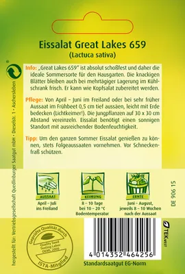 Produktbild von Eissalat, Graet Lakes 659