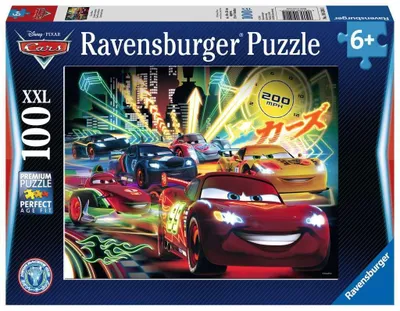 Produktbild von Cars Neon. Puzzle 100 Teile XXL