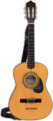 Obrázek produktu pro Bontempi Dřevěná kytara 92 cm s popruhem přes rameno