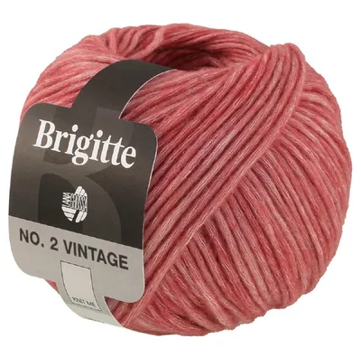 Produktbild von Lana Grossa BRIGITTE NO. 2 VINTAGE 50 g Soffilo mit Seide & Merinofasern 115 m Farbe 203 - Altrosa meliert