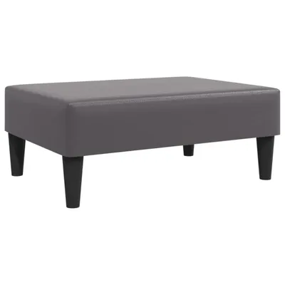 Immagine prodotto di Poggiapiedi grigio 77x55x31 cm in Pelle finta