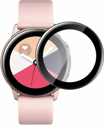 Produktbild von 2x 3D Schutzglas für Samsung Galaxy Watch Active 2 40 mm Panzerfolie Full Screen CURVED