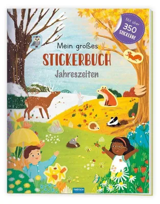 Produktbild von Trötsch Stickerbuch Mein großes Stickerbuch Jahreszeiten