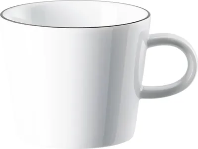 Produktbild von Rosenthal Cucina-Basic Kombi-Obertasse, Obere, Porzellan, Colori Black, 220 ml, 42100-671167-14772