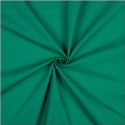 Popeline Baumwollstoff Fahnenstoff ab 1m x 146cm Meterware unifarben 2v2 OEKO-Tex 100 Basicstoff grün