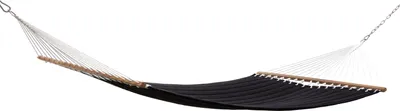 Produktbild von Grasekamp Stabhängematte 200 x 140 cm gepolstert Schwarz Hängematte Hammock Mehrpersonen 160 Kg