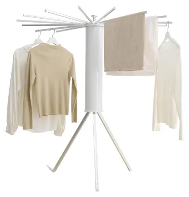 Productafbeelding van Opvouwbaar Droogrek voor Kleding met 16 Aluminium Stangen