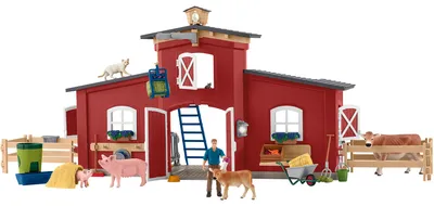 Immagine prodotto di Schleich Grande stalla con animali e accessori Schleich 102642606