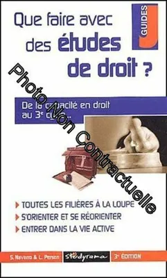 Image de Que Faire Avec Des Études De Droit ?