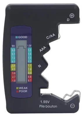 Productafbeelding van Digitale Batterijtester voor 1.5V en 9V Batterijen