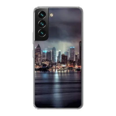 Produktbild von MuchoWow® Handyhülle Schutzhülle Hülle für Samsung Galaxy S22 New York - Amerika - Skyline Silikon Softcase Handy Hülle - Mobiltelefonhülle