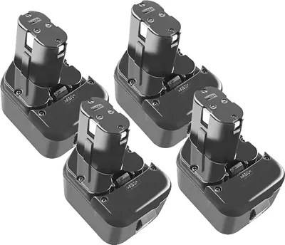 Immagine prodotto di Batteria ricaricabile per Hitachi EB1212S, capacità 3500mAh, tecnologia Ni-MH, batteria da 4 pezzi