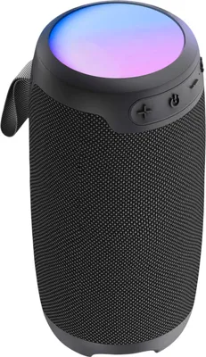 Produktbild von Akashi, Bluetooth-Lautsprecher 10W tragbar 10h LED, Schwarz