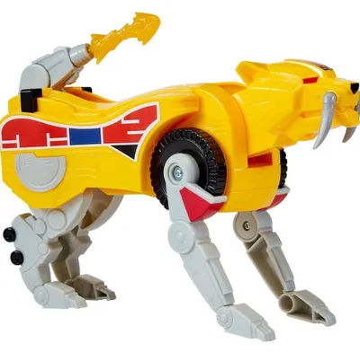 Immagine prodotto di Power Rangers Mighty Morphin Re-Ignition Sabertooth Tiger Dinozord Combinabile
