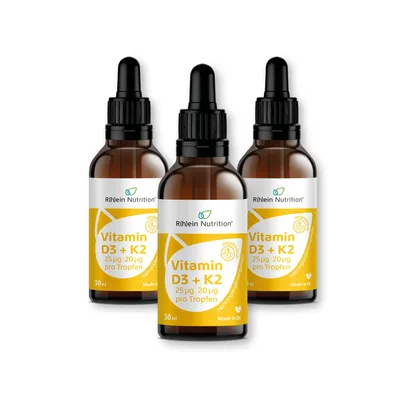 Produktbild von Vitamin D3 Tropfen 1,000 IE, 3x50 ml TRO