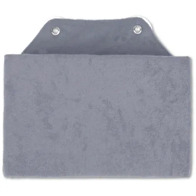 Produktbild von Badewannenkissen Nackenkissen Kissen mit Saugnäpfen Ø16x25 cm Rolle, Farbe: Grau