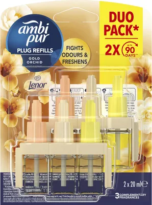 Zdjęcie produktu dla Ambi Pur 3Volution Gold Orchid Wkład do elektrycznego odświeżacza powietrza 40ml