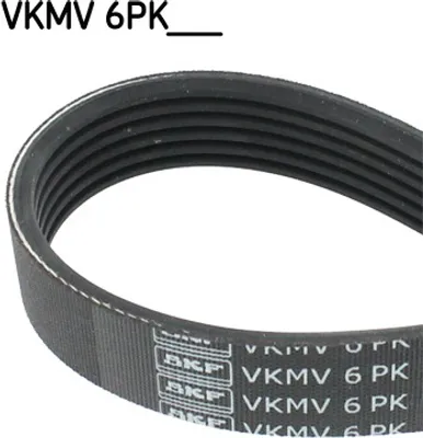 Produktbild von SKF Keilrippenriemen 2156mm passend für MERCEDES-BENZ C-Klasse Limousine (W204) VKMV 6PK2156