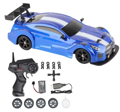 Zdjęcie produktu dla Samochód RC drift - Skala 1:16 - 2,4 GHz - Napęd na cztery koła - Oświetlenie LED