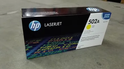 Produktbild von HP 502A Gelb Original LaserJet Tonerkartusche, 4000 Seiten, Gelb, 1 Stück(e)