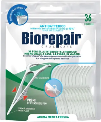 Image de Fil dentaire Biorepair avec fil ciré 36pcs.