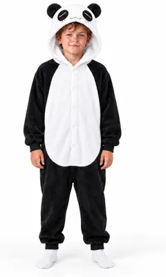 Obrázek produktu pro Dětské overal pyžamo Kigurumi kostým Panda, velikost 140