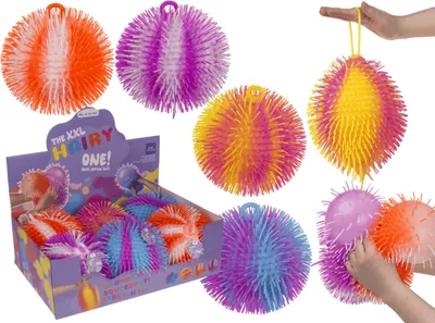 Produktbild von Pufferball Spielzeugball 22 cm, Farbe und Design werden zufällig ausgewählt