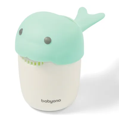 Produktbild von Baby Ono WHALE grün Kopfwäsche Flasche
