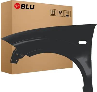 Image de BLU Aile Compatible avec Seat Toledo III 3 LW7Z Gauche Grau Grau Track | 2004-2009 | Avant | Peint| Prêt à Monter | Acier
