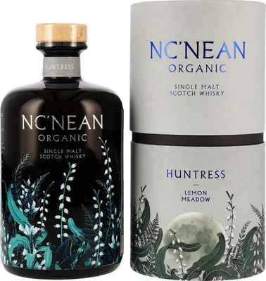 Produktbild von Nc'Nean Organic - Huntress - 2025 - Lemon Meadow - Single Malt Scotch Whisky - GB-ORG-06