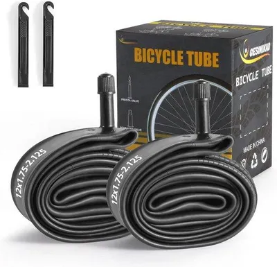 Productafbeelding van Set van 2 12 inch fietsbinnenbanden met Schrader ventiel - Compatibel met banden 12 x 1.75/1.9/1.95/2.0/2.1/2.125