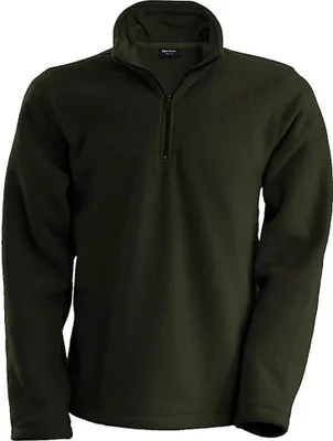 Produktbild von Kariban Herren Fleecepullover Fleece Pullover Sweatshirt Fleecejacke, Größe:3XL, Farbe:green olive