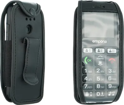 Obrázok produktu pre Ledertasche mt Clip für Emporia Happy E30