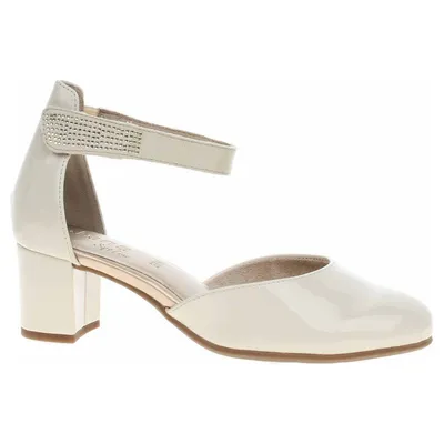 Obrázek produktu pro Jana společenské dámské 8-24476-42 beige patent 40