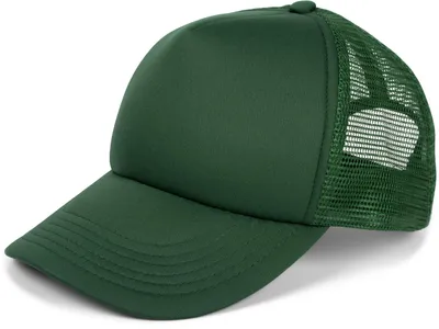 Produktbild von styleBREAKER Uni 5-Panel Trucker Cap mit Mesh-Einsatz | verstellbares Basecap mit Click Snap Verschluss | luftiges Netz Cap für Damen und Herren