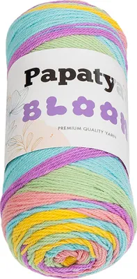 Produktbild von PAPATYA BLOOM - 100g / 335 m - Lila,Türkis,Gelb