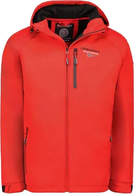 Obrázek produktu pro Geographical Norway Pánská softshellová bunda červená WY1162H/GN-RED Velikost 2XL