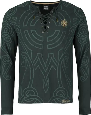 Produktbild von Der Herr der Ringe Langarmshirt Herren Rohirrim grün M