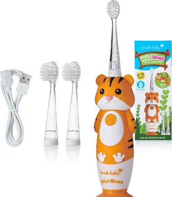 Produktbild von WildOnes Schallzahnbürste für Kinder 0-10l Tiger