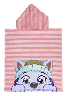 Produktbild von Paw Patrol Mikrofaser Poncho Handtuch