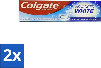 Produktbild von Colgate - Advanced White - Zahnpasta - 100ml - Vorteilspack - 2 Stücke